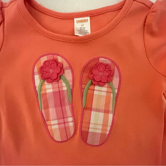 Gymboree Fairy Blossoms 2 pc Plaid Sandal Set - Picture 3 of 6